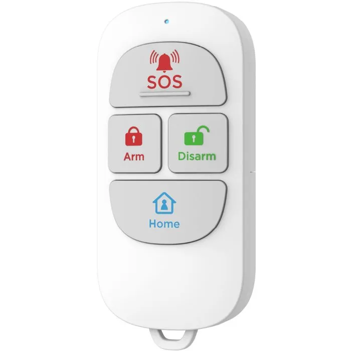 Kit Alarme KYF 868 MHz WiFi avec Sirène Intégrée 90 dB, 2 Flashs Lumineux et 2 Télécommandes - Sécurité Longue Portée