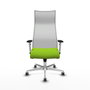 Piqueras y Crespo Chaise de Bureau Albacete Pistache et Blanc