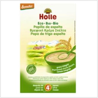 Holle Papilla de espelta Bio 4m+ 250 g Holle Papilla de espelta Bio 4m+ 250 g