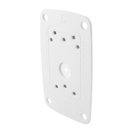 Hanwha Adaptateur de Montage sur Poteau en Aluminium Blanc - Compatible avec SHB-4200H, SHB-4300HP, SHB-4301H2, SBP-300PMW1