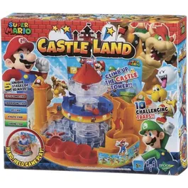 Epoch Games Jeu de société 7378 Super Mario Castle Land - Labyrinthe à billes pour enfants dès 5 ans