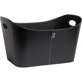 Aduro Panier à bûches imitation cuir 55 x 45 x 30 cm