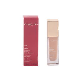 Clarins Skin Illusion Fond de Teint Liquide - Correcteur de Couleurs Teinte 109 Blé SPF 15 - 15 ml - Tester