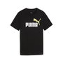 T shirt à manches courtes Enfant Puma Essentials 2 Color No.1 Log Noir S