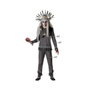 BigBuy Carnival Déguisement Chaman Gris avec Franges et Panache pour Homme Adulte M/L, M-L