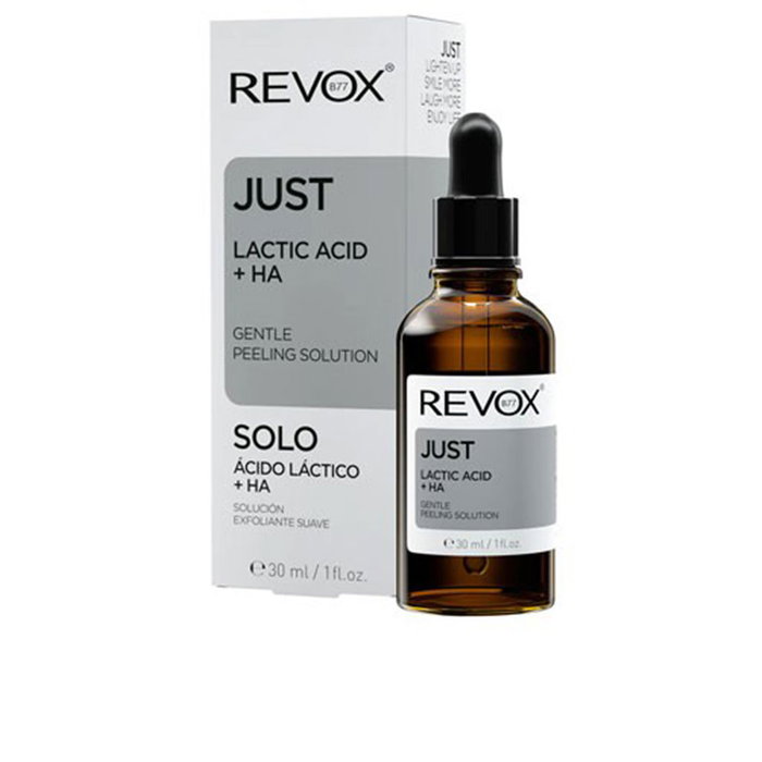 Revox B77 Solution Acide Lactique + HA 30ml - Exfoliant Doux pour Révéler une Peau Fraîche et Éclatante Revox B77 Solution Acide Lactique + HA 30ml - Exfoliant Doux pour Révéler une Peau Fraîche et Éclatante
