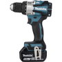 Makita DHP489RTJ Perceuse-visseuse à percussion sans fil avec 2x 5,0 Ah