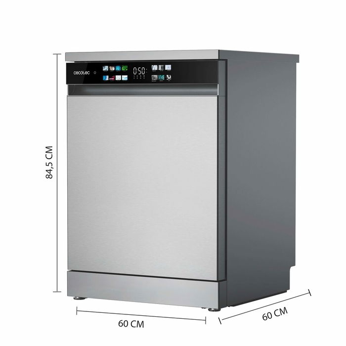 Lave-vaisselle Cecotec Bolero Aguazero 6210 Inox D 60 cm Acier