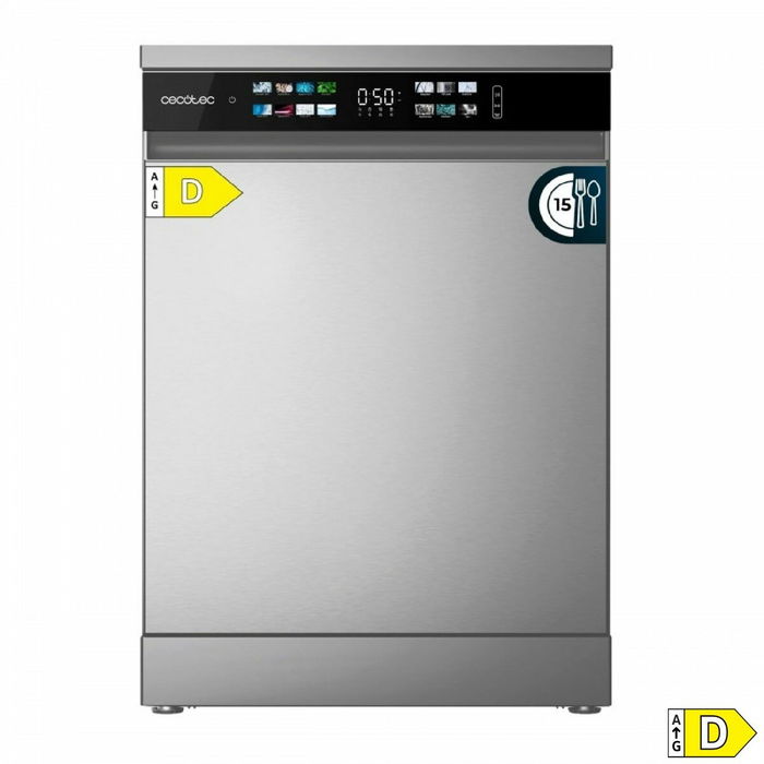 Lave-vaisselle Cecotec Bolero Aguazero 6210 Inox D 60 cm Acier