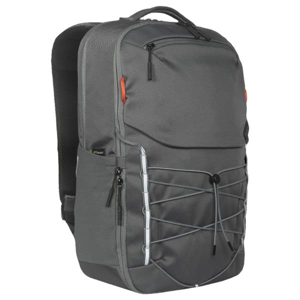 Targus TBB65802GL Mochila Trio 16 Pouces Gris Polyester Recyclé Sac Ordinateur Portable