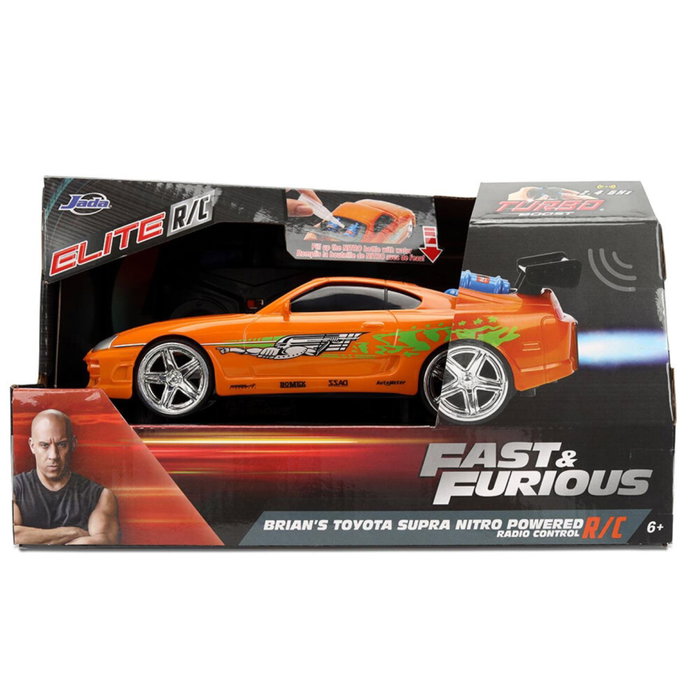Jada Toyota Supra Mk4 Fast & Furious RC Nitro Powered Vapor 1:24