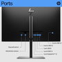 HP E27 G5 27 pouces Full HD IPS Noir