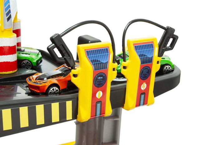 Molto Parking Loop - Parking garage 3 étages en plastique - Jouet pour enfants à partir de 3 ans