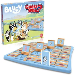 Winning Moves - Jeu de société Qui est-ce ? - Version Bluey avec 24 personnages - Jeu de déduction pour enfants dès 6 ans