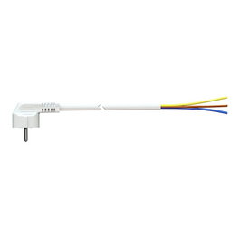 Solera Câble avec fiche type F 5m 3x1,5mm 16A 250V blanc
