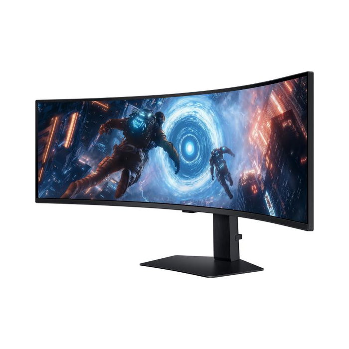Samsung Moniteur Odyssey G9 S49FG910EU (LS49FG910EUXEN) - 49 pouces, écran incurvé QHD, 240 Hz, 1 ms, HDR1000, Nvidia G-Sync et AMD FreeSync Premium Pro
