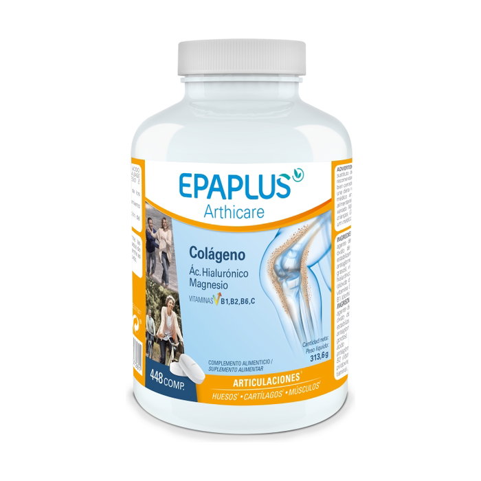 EPA PLUS Collagène, Acide Hyaluronique, Magnésium et Vitamines 448 comprimés EPA PLUS Collagène, Acide Hyaluronique, Magnésium et Vitamines 448 comprimés