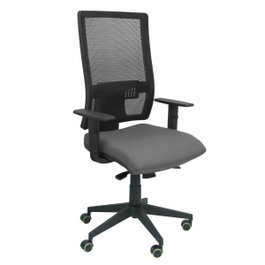 PIQUERAS Y CRESPO Chaise Horna Synchro Gris Maille Noir