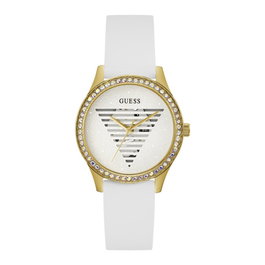 Guess GW0530L6 Lady Idol Doré et Blanc