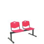 Piqueras y Crespo Banc d'Attente Rouge 2 Places