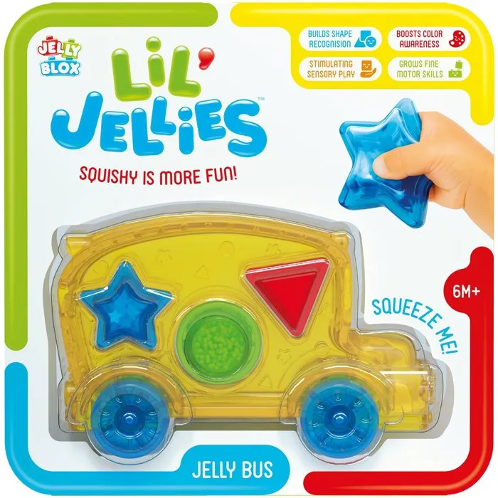 Goliath Lil' Jellies Jelly Bus - blocs sensoriels souples