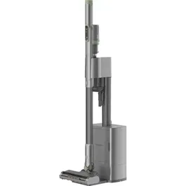 Arthur Martin AMAB148 Aspirateur balai avec base de vidange - 200 W - Autonomie 40 min - 80 AW - Gris