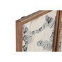 Home ESPRIT Cadre Coton Bois d'acacia 43 x 3 x 63 cm (2 Unités)