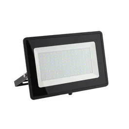 Projecteur LED IP66 100W 12000 Lm 6000K Extérieur Réglable, pour Mur, Jardin, Pergola - Remplace Halogène 500W, 60000 Heures