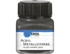 Kreul Peinture acrylique métallique anthracite 20ml