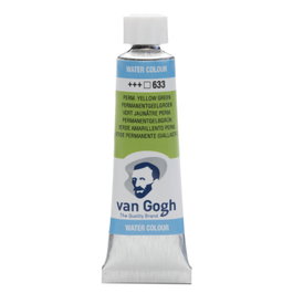Van Gogh Aquarelle Tube 10 ml Vert Jaunâtre Permanent 633