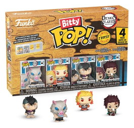 Funko Bitty POP! Demon Slayer: Kimetsu no Yaiba Pack de 4 figurines Inosuke