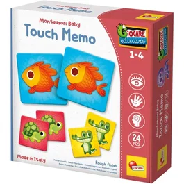 Lisciani Giochi Baby Memo Pieces Sensitives - Jeu de mémoire tactile