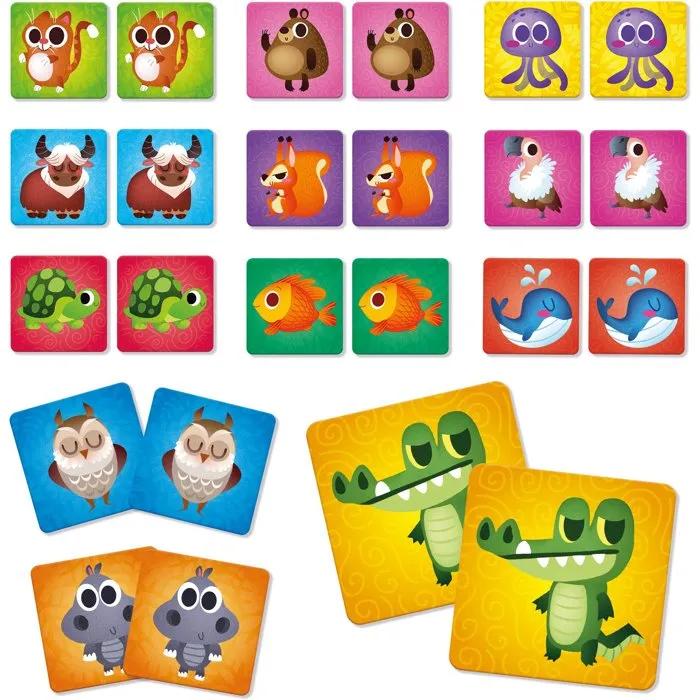 Lisciani Giochi Baby Memo Pieces Sensitives - Jeu de mémoire tactile
