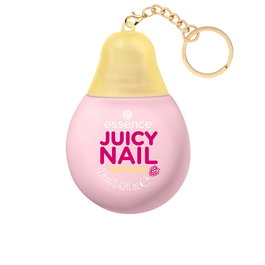 Essence Baume à ongles JUICY NAIL, 12,8 ml, traitement nourrissant et hydratant aux framboises pour ongles et cuticules, portable en porte-clés
