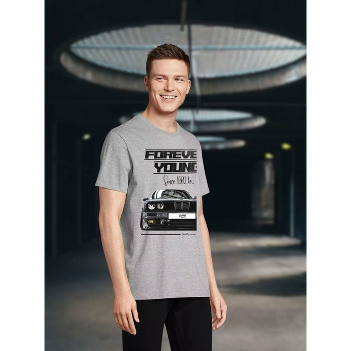 Radikal Revolution T-shirt Forever Young Gris Taille L Radikal Revolution T-shirt Forever Young Gris Taille L