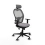 Piqueras y Crespo Chaise de Bureau 1D036G2 Gris