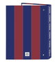Safta - Chemise à 4 anneaux FC Barcelone Équipe 1ère 23/24, format A4 (26,5x33x4 cm), polyester 600D