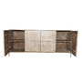 Buffet Home ESPRIT Blanc Bois de manguier 180 x 40 x 80 cm