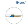 GSC Evolution Rouleau 100M Manguera plate 2x0.75mm Blanco