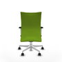 Piqueras Y Crespo Albacete Confidente, Fauteuil de Bureau en Similicuir Pistache