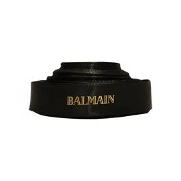 Balmain Rouleau de ruban cadeau Noir 19mm