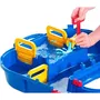 Aquaplay Circuit de Jeu d'Eau Mega Bridge - 35 Accessoires Inclus (Bateau, Camion Amphibie, Personnage)
