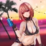 Original Character statuette PVC necömi Illustration One more drink for the vacation 13 cm