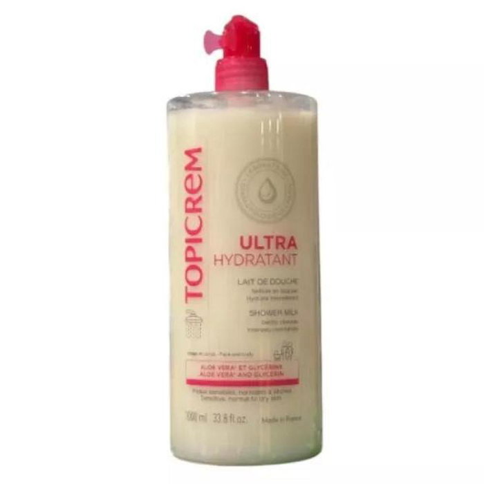 Topicrem UH - Lait de douche nourrissant et hydratant pour peaux délicates, pour bébé, enfant et adulte, 1000 ml Topicrem UH - Lait de douche nourrissant et hydratant pour peaux délicates, pour bébé, enfant et adulte, 1000 ml