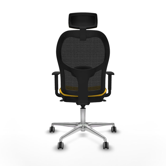 Piqueras y Crespo Chaise de Bureau 1D086G2 Jaune