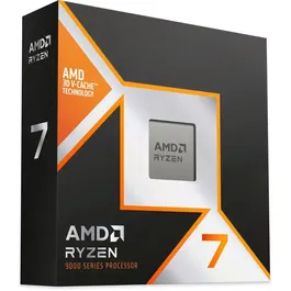 AMD Ryzen 7 9850X3D Processeur Socket AM5 avec technologie 3D V-Cache, 8 Coeurs et 16 Threads, pour gamer et création de contenu