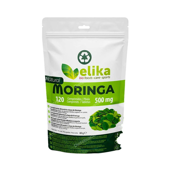 Elikafoods Moringa 120 Comprimés Complément Alimentaire à Base de Feuilles de Moringa Elikafoods Moringa 120 Comprimés Complément Alimentaire à Base de Feuilles de Moringa