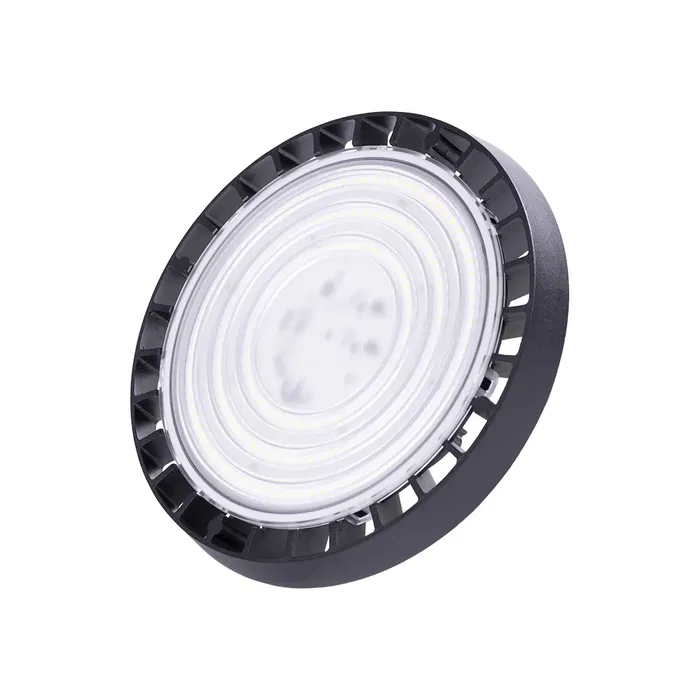 BX3 LIGHT - Campana LED High Bay 200W IP65 4000K 120 degres pour hauteurs sous plafond elevees, remplacement lampes aux halogenures metalliques