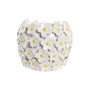 Home ESPRIT Vase Shabby Chic Jaune Blanc Céramique