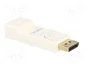LOGILINK Adaptateur DisplayPort vers HDMI, blanc